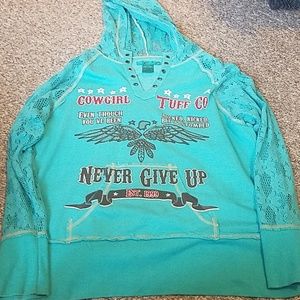 Cowgirl tuff hoodie